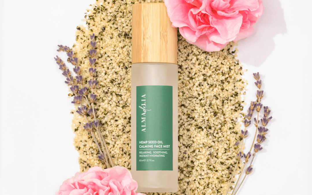 Destress with the newest ALMAdeLIA product: The Hemp Seed Oil Mood Calming Face Mist