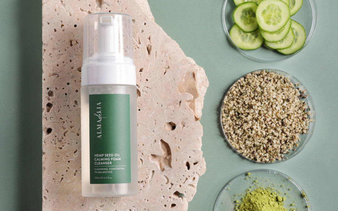 Introducing Our New Hemp Seed Oil Calming Foam Cleanser