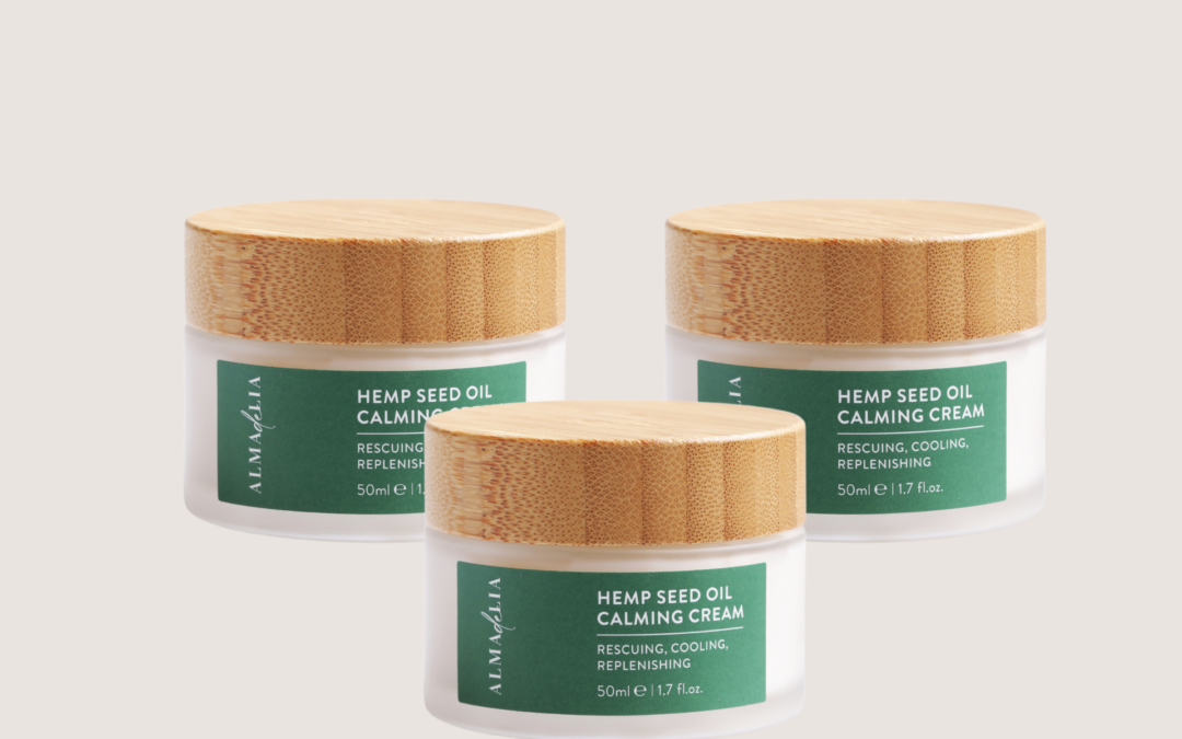 Hemp Seed Oil Calming Cream 50ml – 3 Pack
